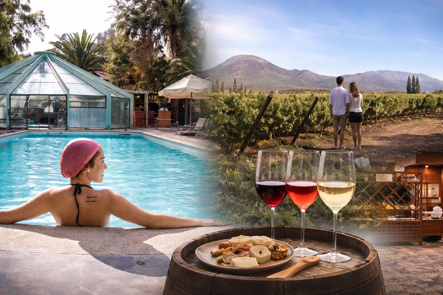 TERMAS Y VINO